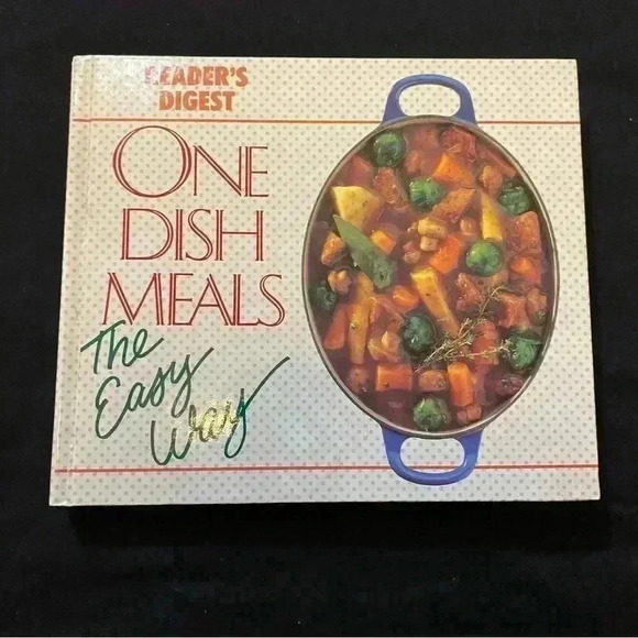 Vintage 1991 Reader’s Digest One Dish Meals Easy Way Recipes Cookbook Cook Book - Picture 1 of 10